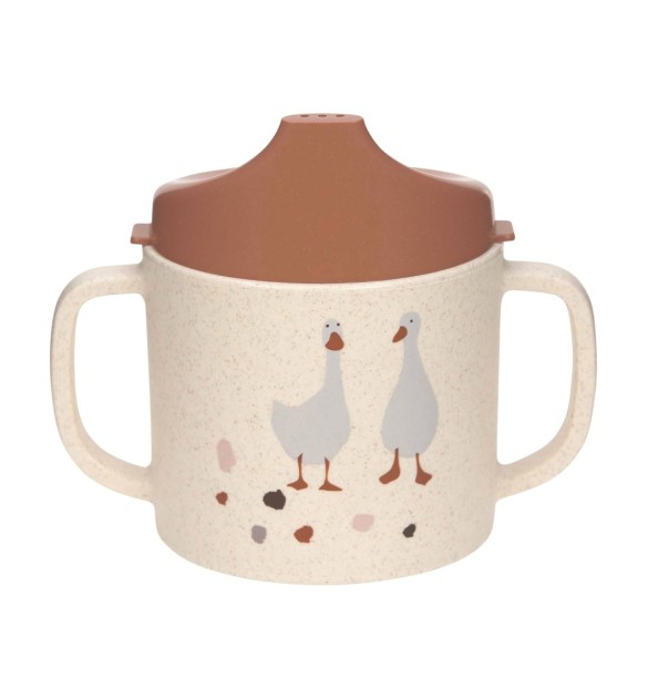 Trinklernbecher mit Henkel mit Zellulose