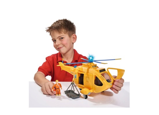Sam Hubschrauber Wallaby II mit Figur