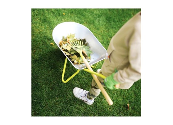 Gartenwerkzeug-Set mit Schubkarre