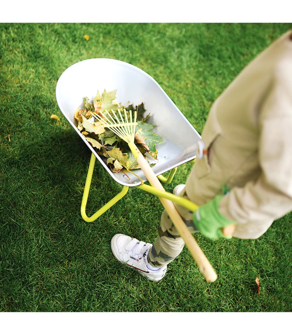 Gartenwerkzeug-Set mit Schubkarre