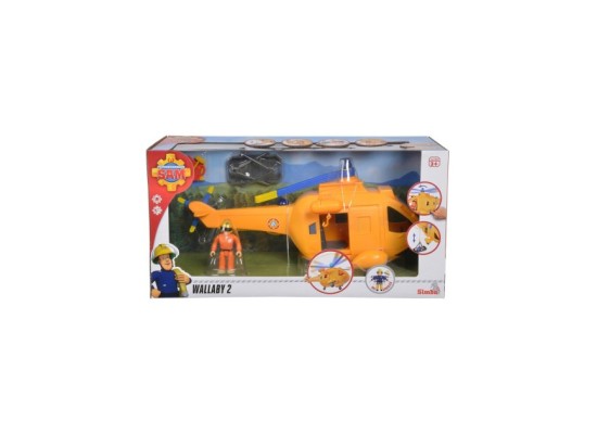 Sam Hubschrauber Wallaby II mit Figur