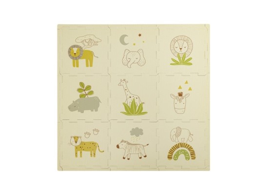 Puzzlematte Safari Tiere