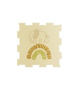 Puzzlematte Safari Tiere