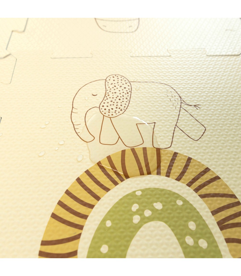 Puzzlematte Safari Tiere