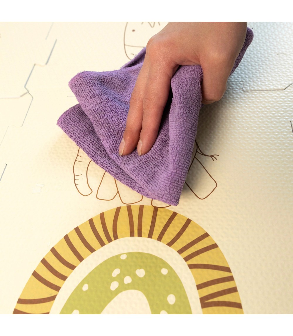 Puzzlematte Safari Tiere