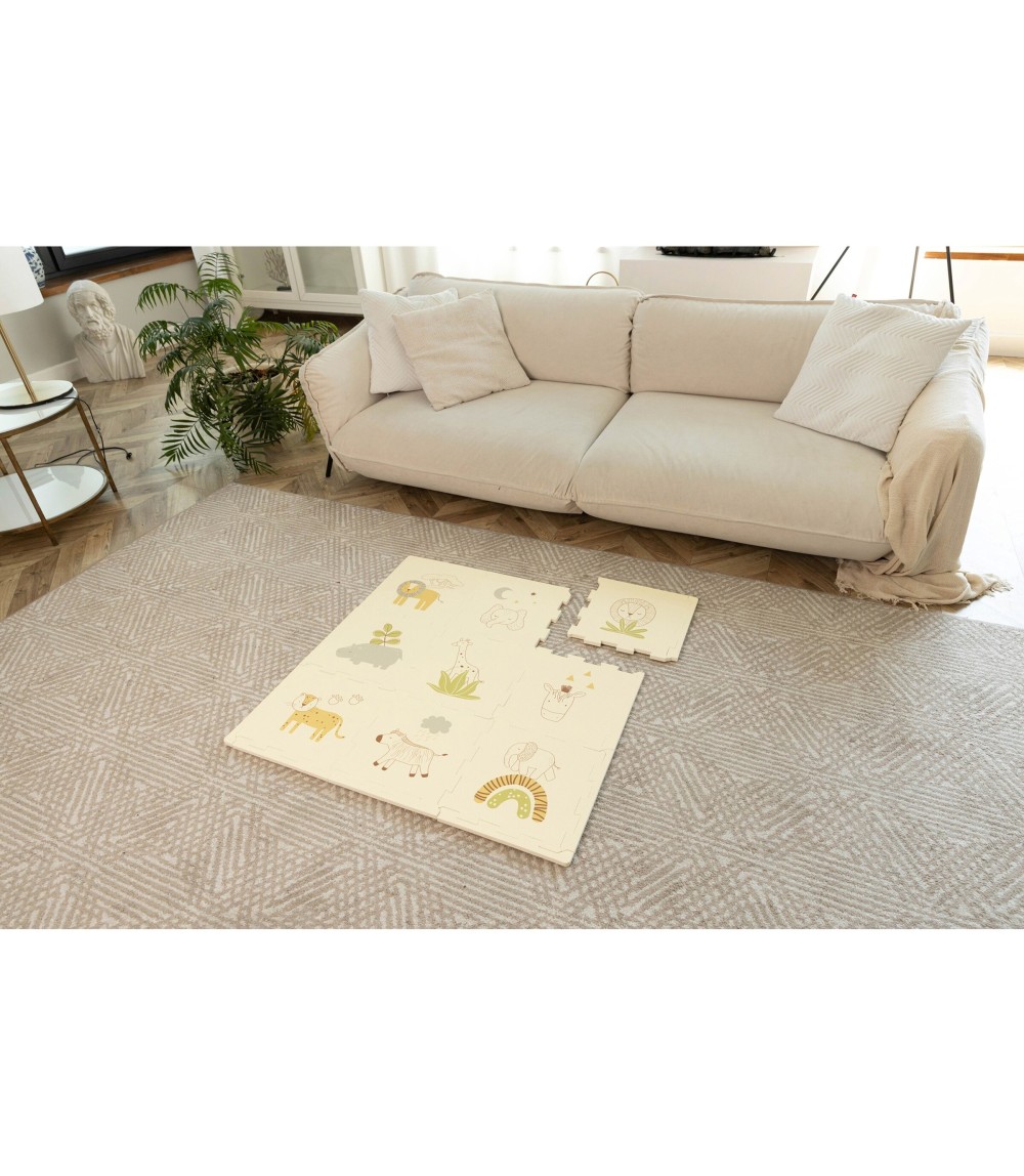 Puzzlematte Safari Tiere
