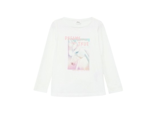 Shirt langarm Einhorn