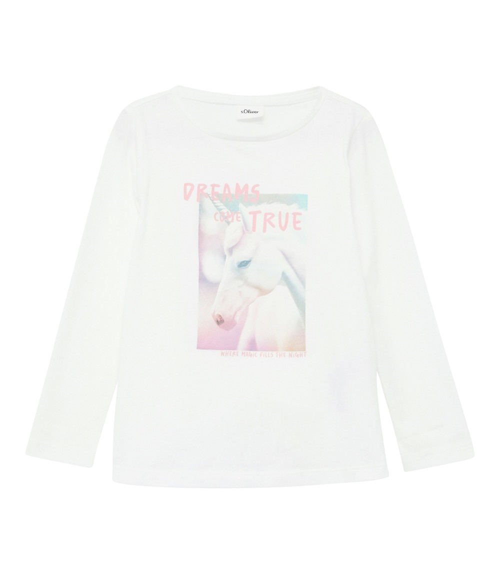 Shirt langarm Einhorn