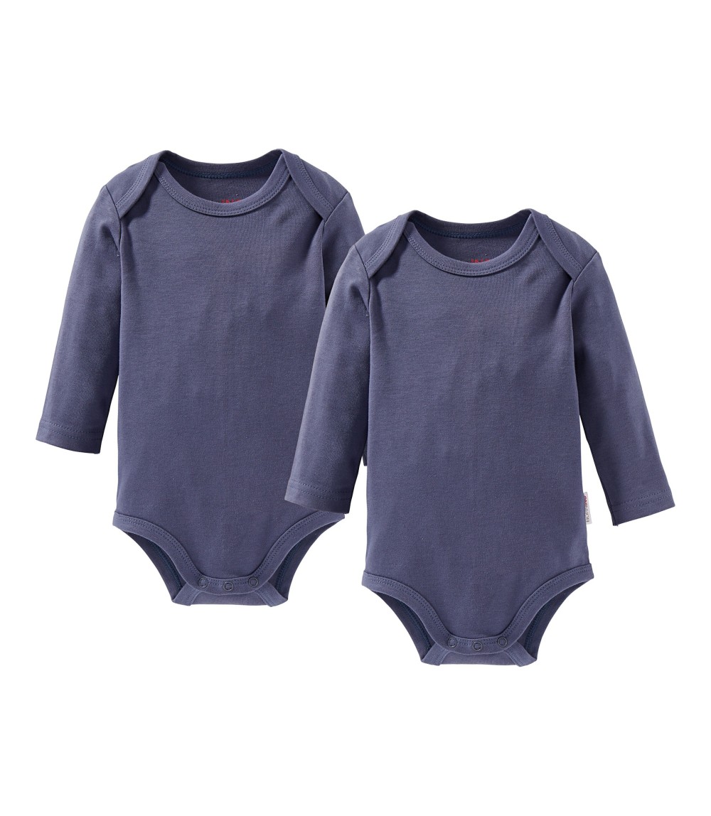 2er-Pack Bodys langarm