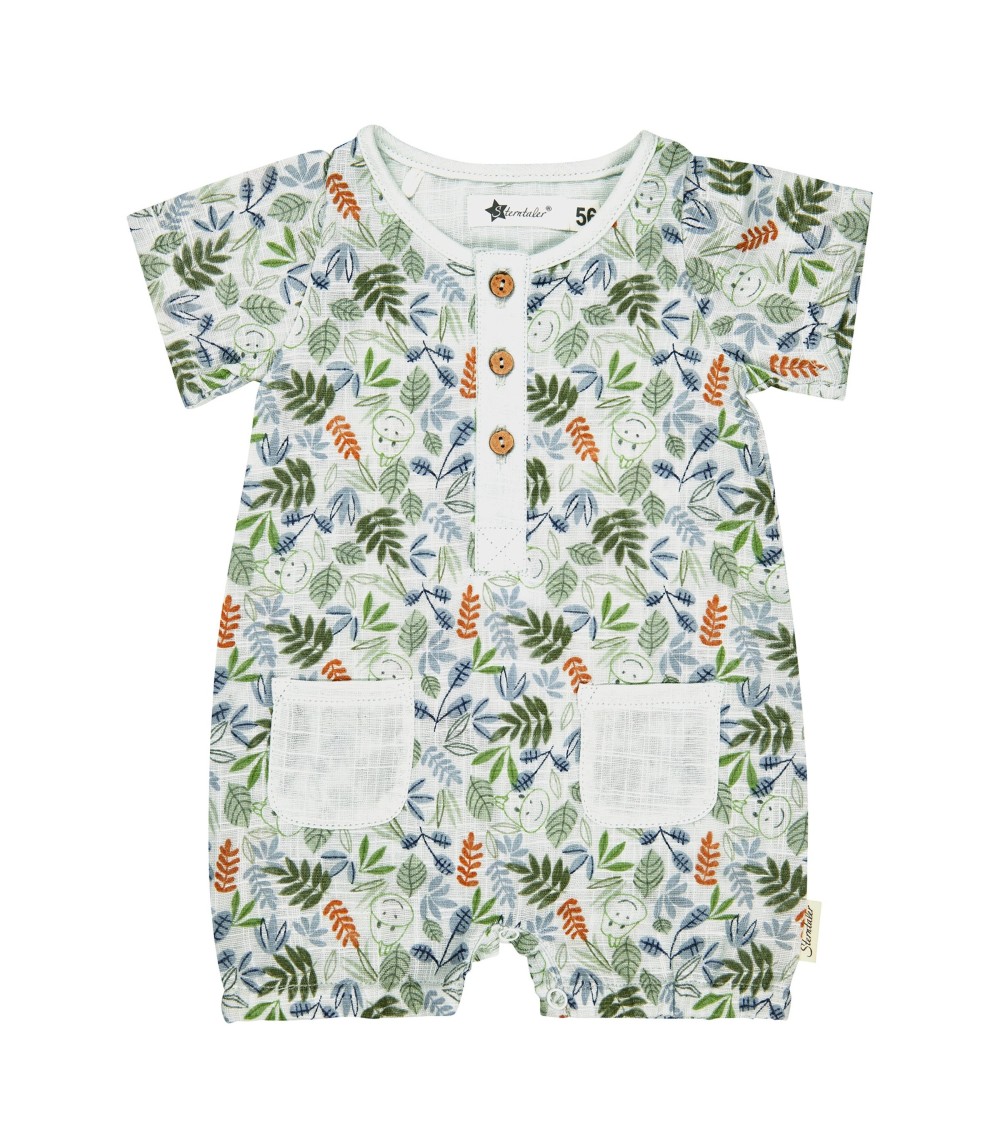 Spieler Leinenoptik Blätter