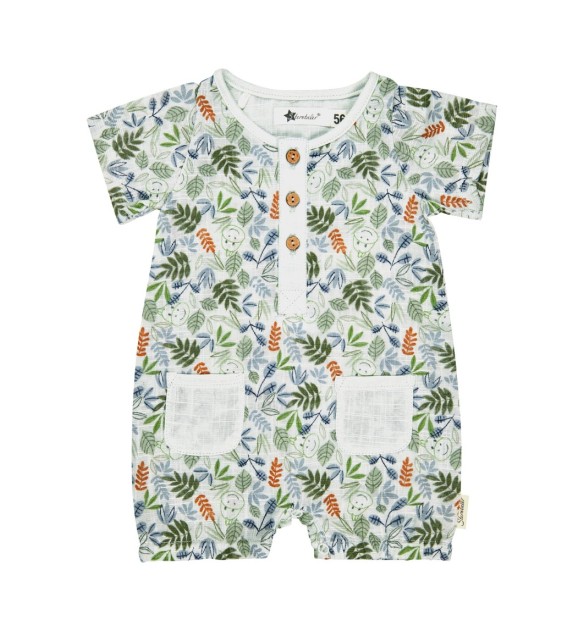 Spieler Leinenoptik Blätter