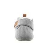 Strick-Krabbel- und Hausschuhe mit Klettverschluss