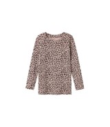 Shirt langarm Leoprint