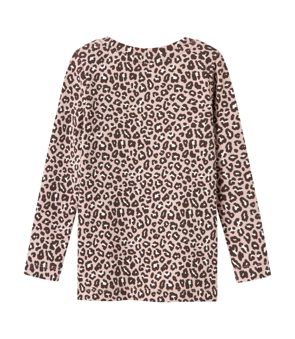 Shirt langarm Leoprint