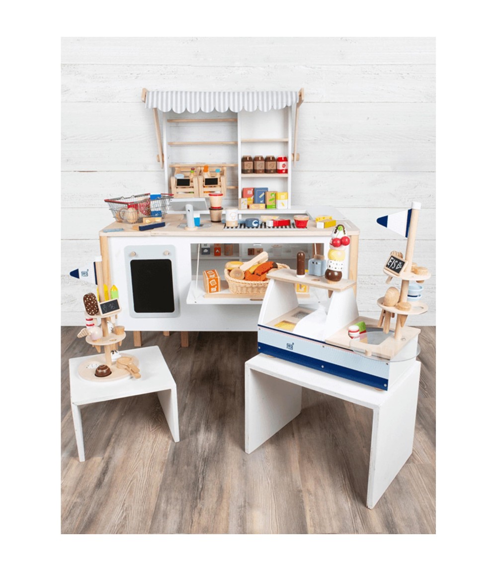 Kaufladen und Kinderküche fresh