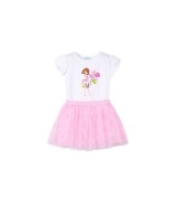 2-tlg. Set T-Shirt und Tüllrock Blumen