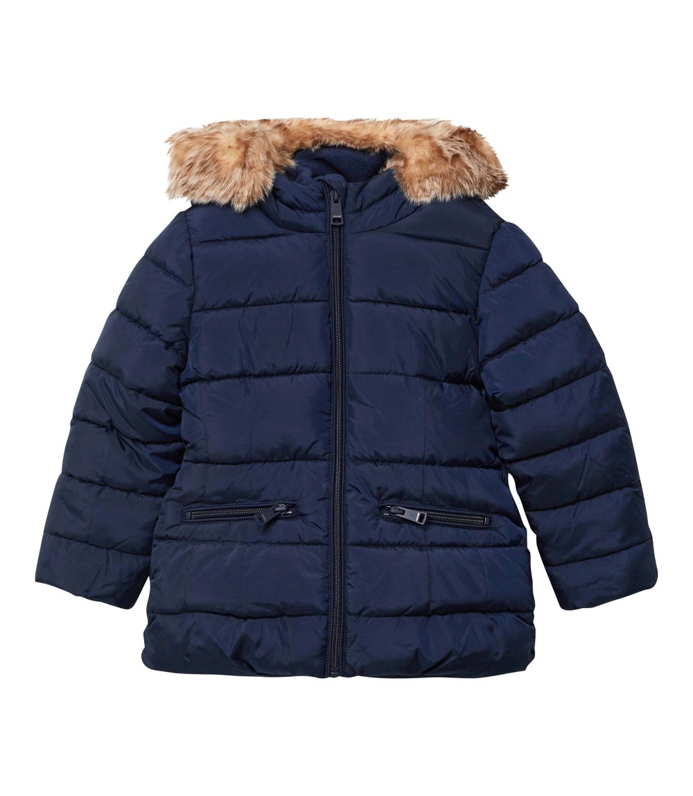 Steppjacke mit Kapuze