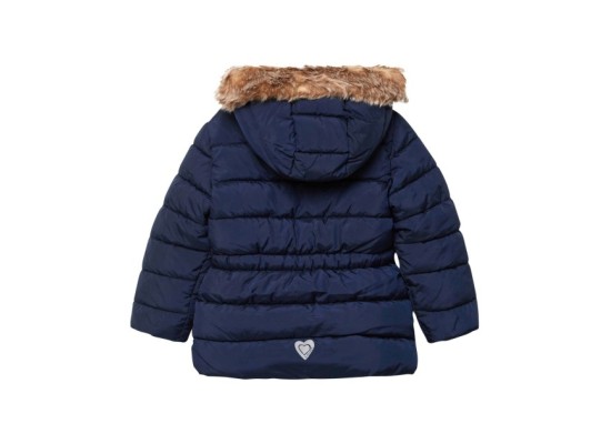 Steppjacke mit Kapuze