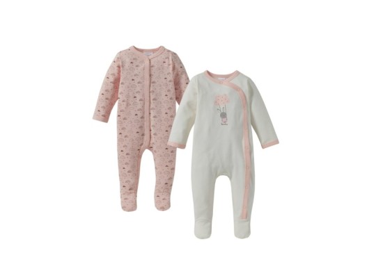 2er-Pack Schlafoveralls