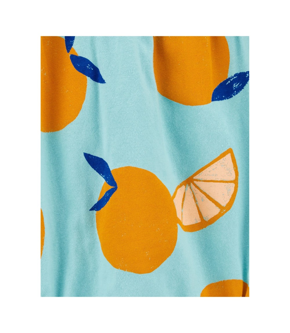 3-tlg. Set Body Flügelarm, Body ohne Arm und Shorts Orangen