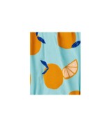 3-tlg. Set Body Flügelarm, Body ohne Arm und Shorts Orangen