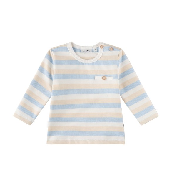 Shirt langarm Ringel Struktur