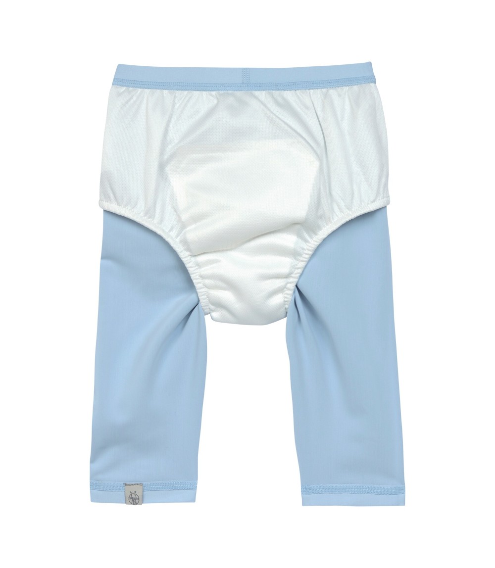 Capri-Schwimmleggings mit Windeleinsatz und UV-Schutz