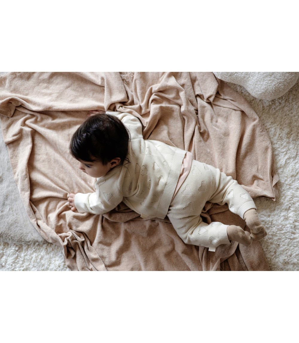 Ajour-Strickhose Herzen