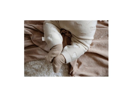 Ajour-Strickhose Herzen