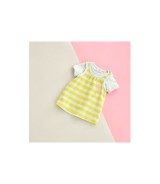 Frottee-Kleid ohne Arm Ringel Seepferdchen