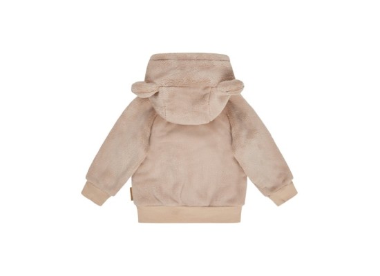 Plüschjacke Kapuze mit Ohren