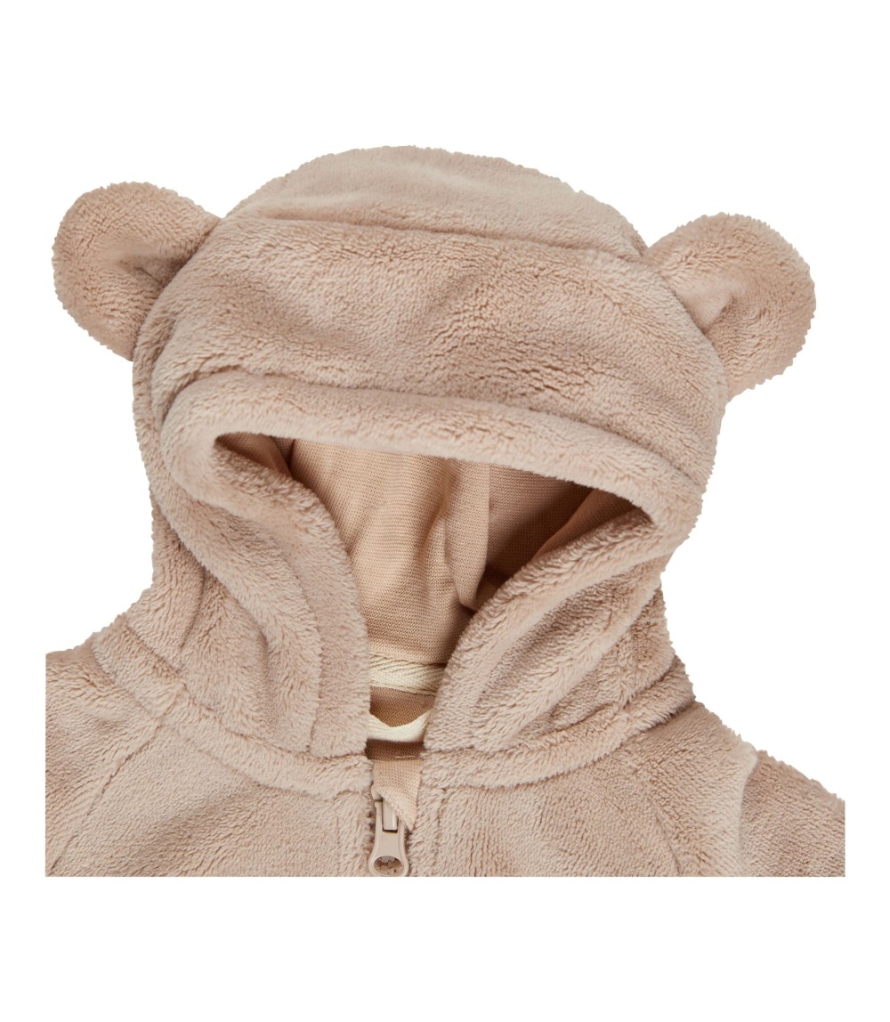 Plüschjacke Kapuze mit Ohren
