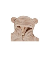 Plüschjacke Kapuze mit Ohren