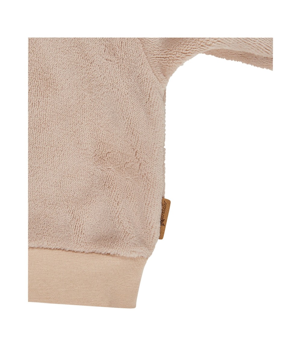 Plüschjacke Kapuze mit Ohren