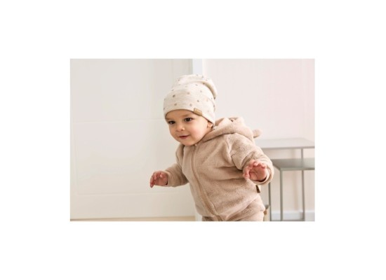 Plüschjacke Kapuze mit Ohren