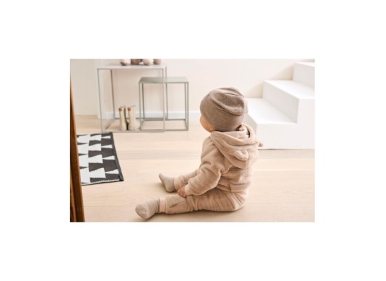 Plüschjacke Kapuze mit Ohren