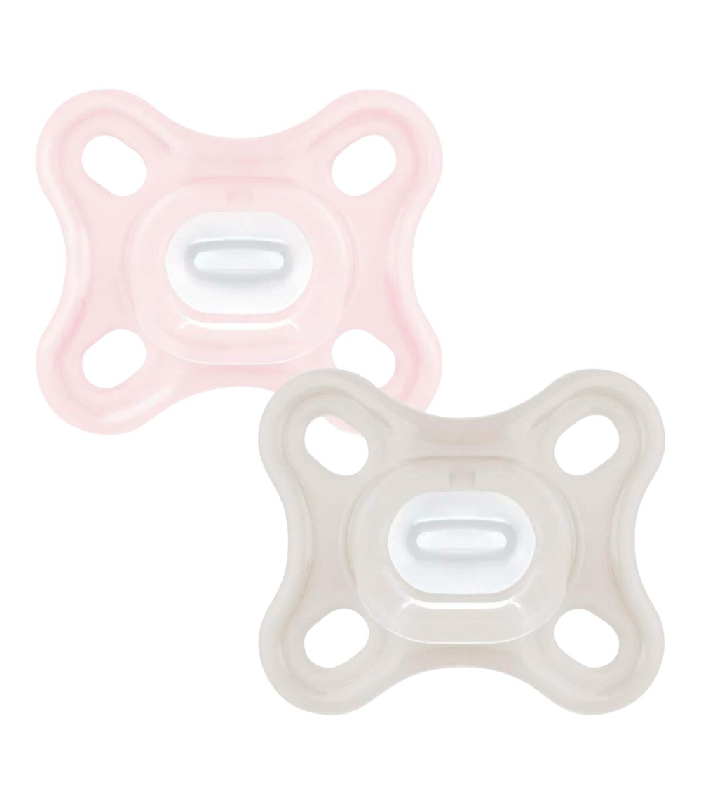 2er-Pack Schnuller Comfort Silikon 0-3M