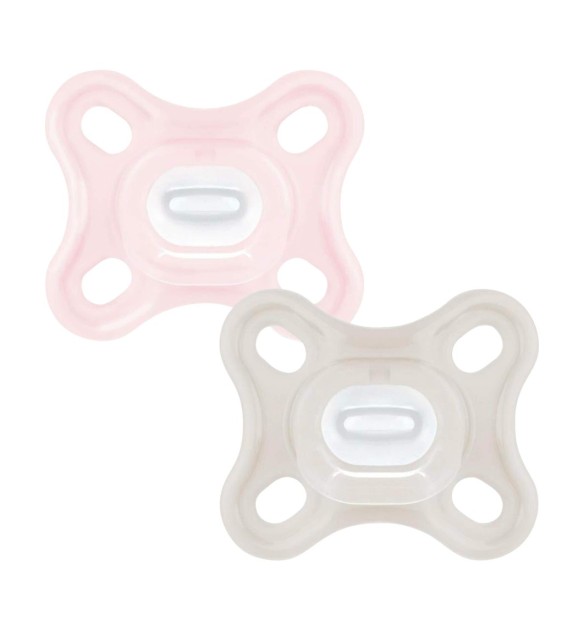2er-Pack Schnuller Comfort Silikon 0-3M