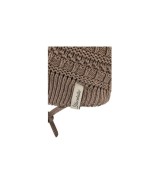 Winter-Strickmütze mit Bommel Fake Fur