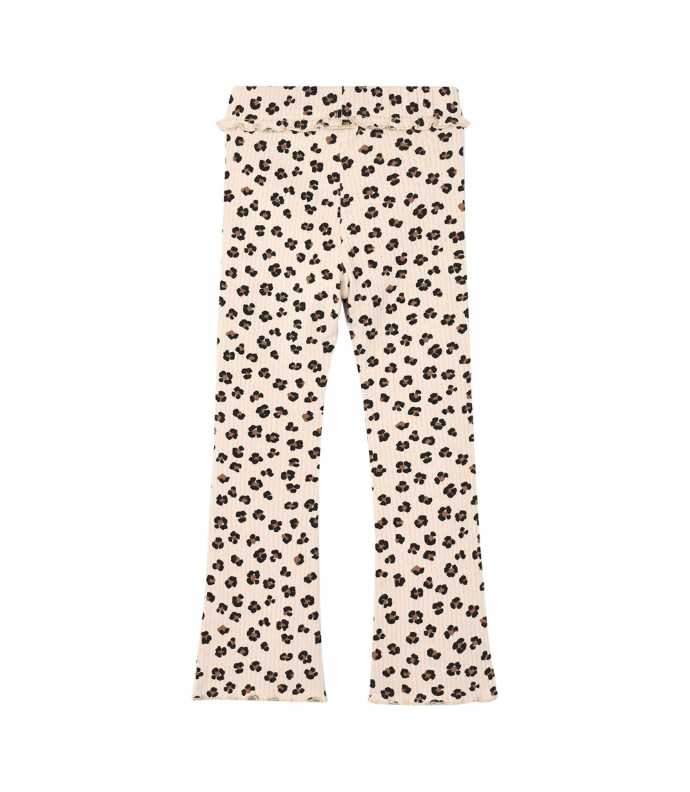 Leggings Leoprint Rippqualität