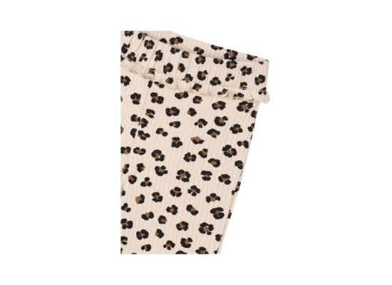 Leggings Leoprint Rippqualität