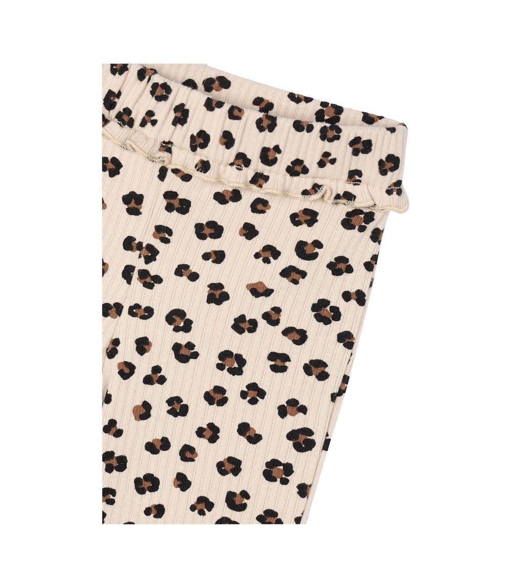 Leggings Leoprint Rippqualität