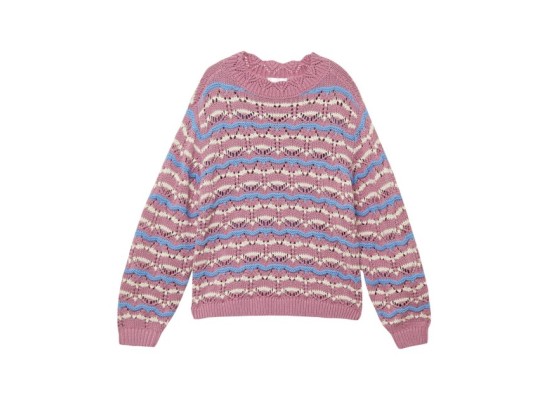 Pullover Ajour Ringel