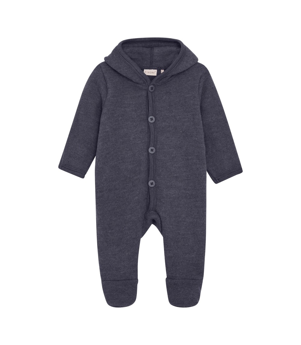 Woll-Overall mit Ohren