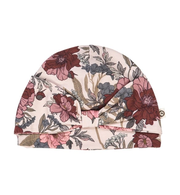 Mütze Schleife Blumen