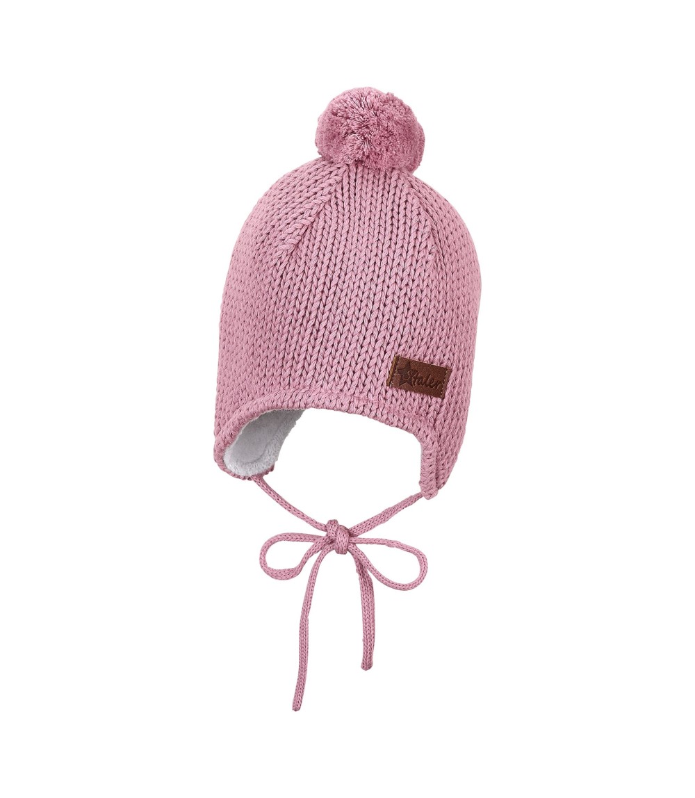 Winter-Strickmütze Bommel