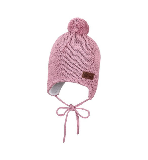 Winter-Strickmütze Bommel