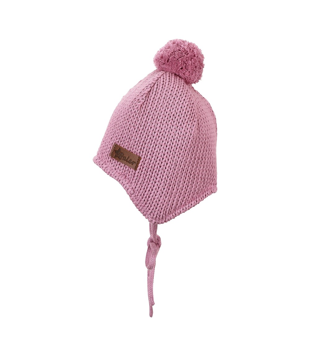 Winter-Strickmütze Bommel