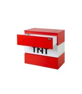 Kommode mit 3 Schubladen, LED Beleuchtung _2 PS_ MINECRAFT