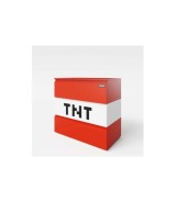 Kommode mit 3 Schubladen, LED Beleuchtung _2 PS_ MINECRAFT